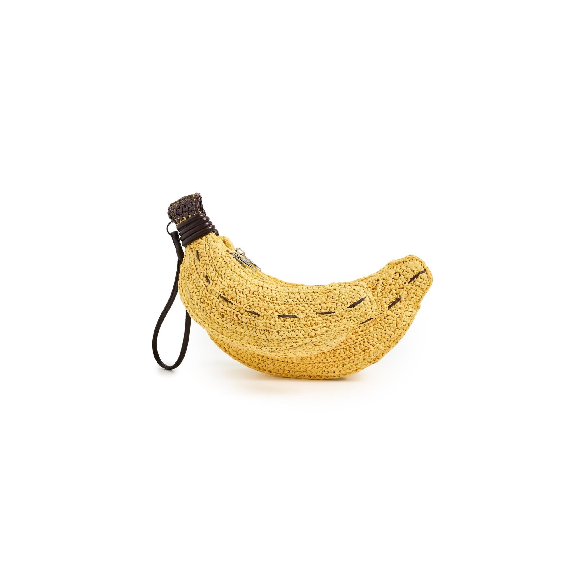 4556 Simonmiller Banana Bunch Wristlet, Yellow, One Size